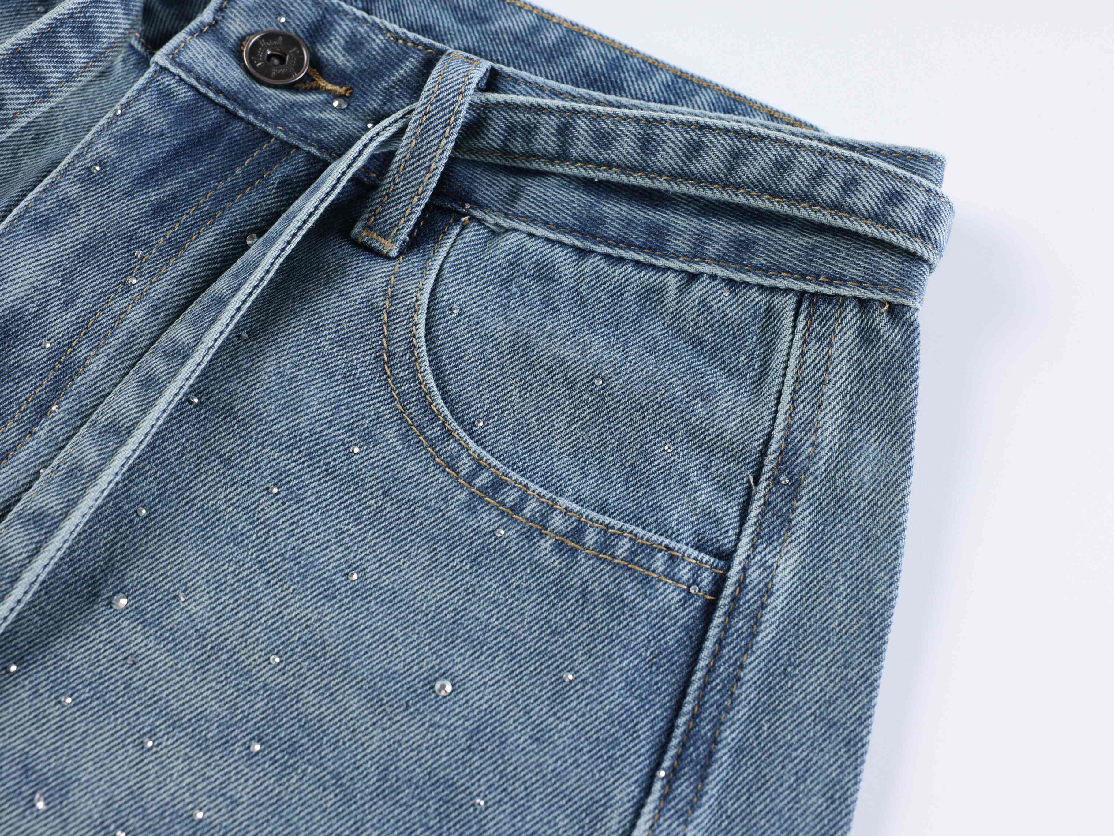 Omirad “Starlight Dust Denim Pants”