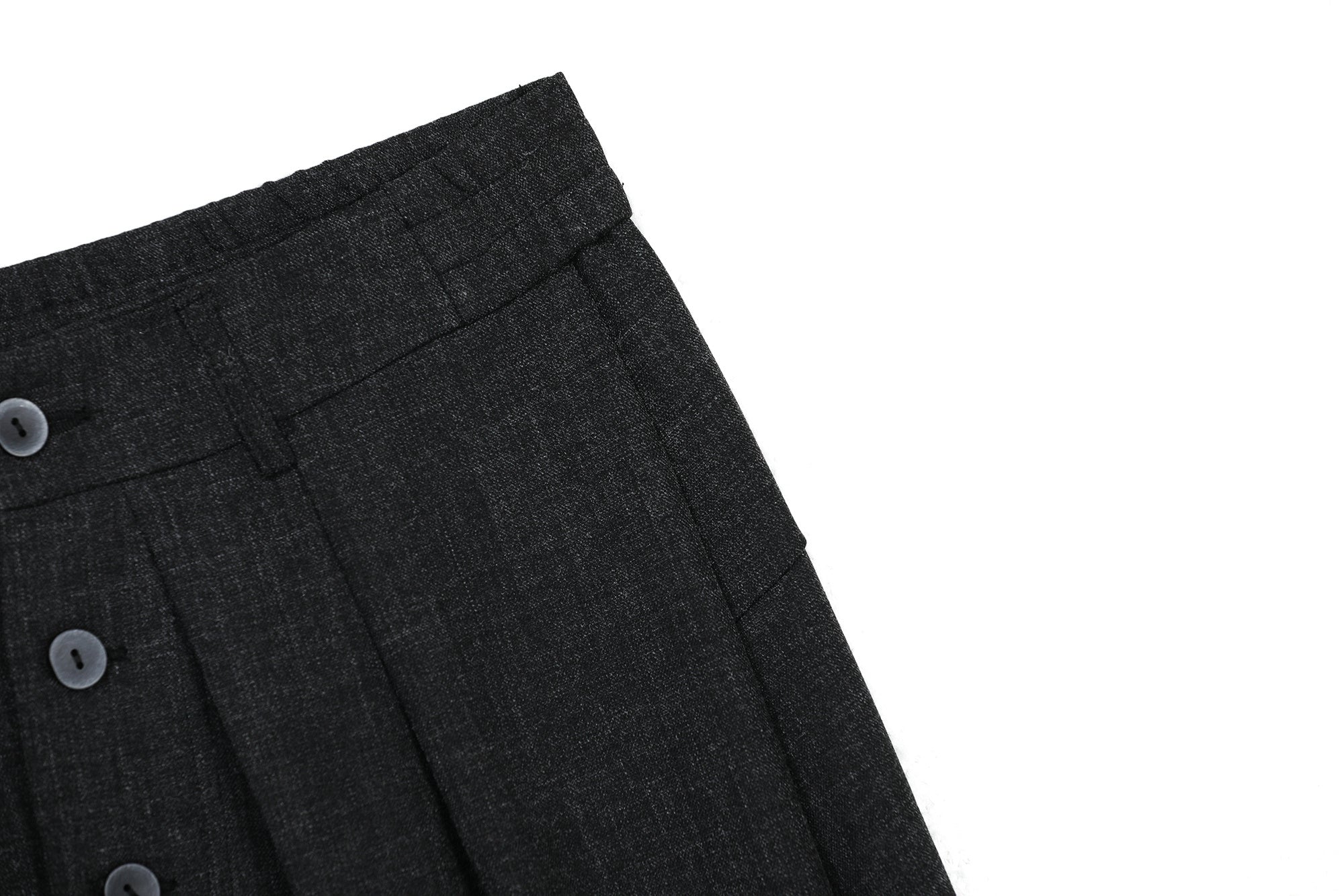 Omirad “Minimal Pleated Wide-Leg Pants”