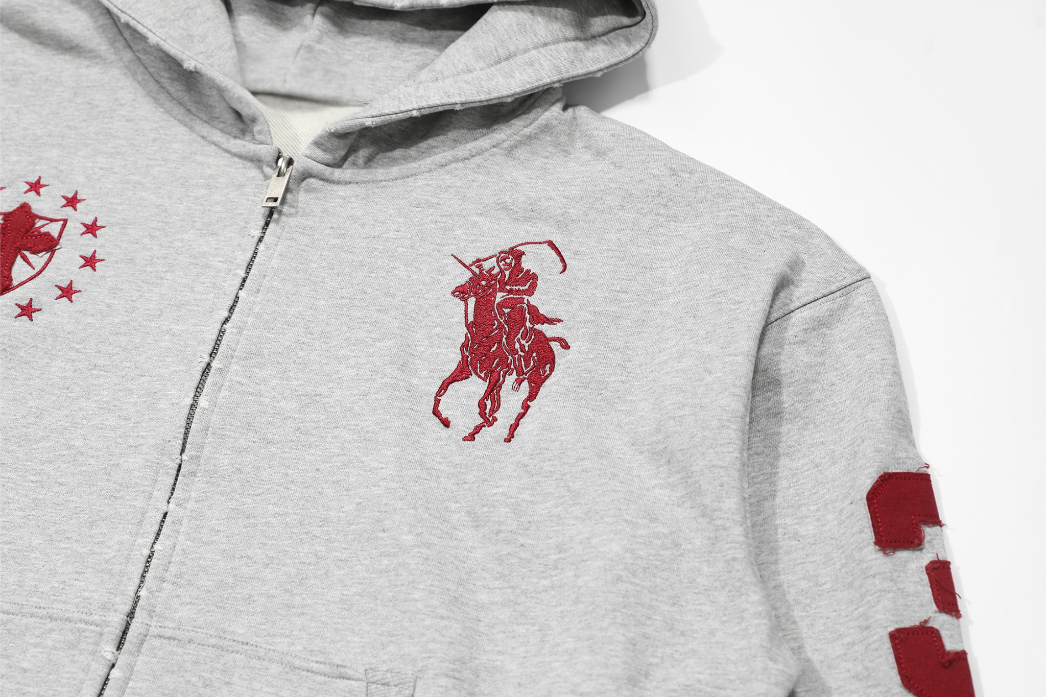 Omirad Heritage Crest Zip Hoodie