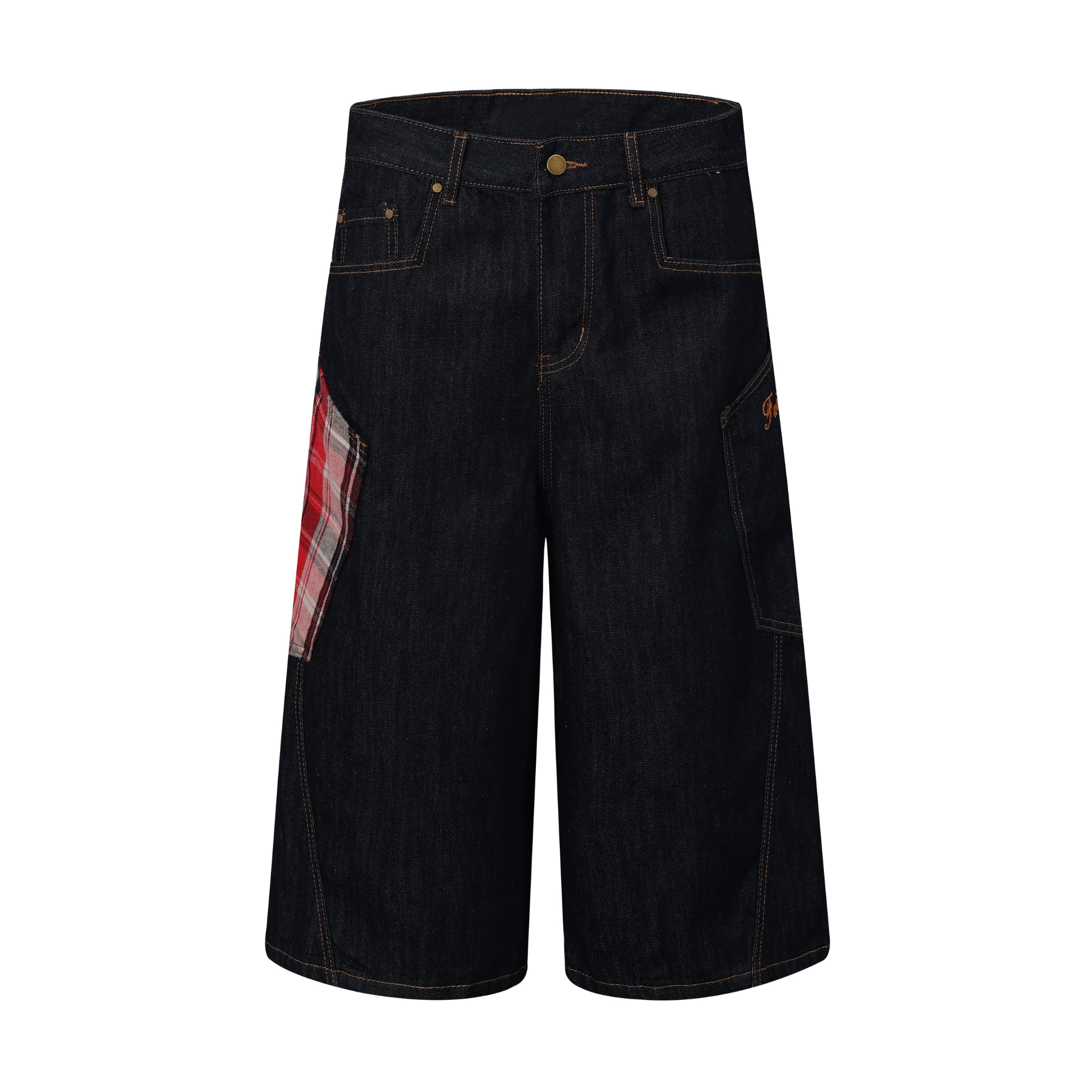 Omirad Patchwork Denim Jorts