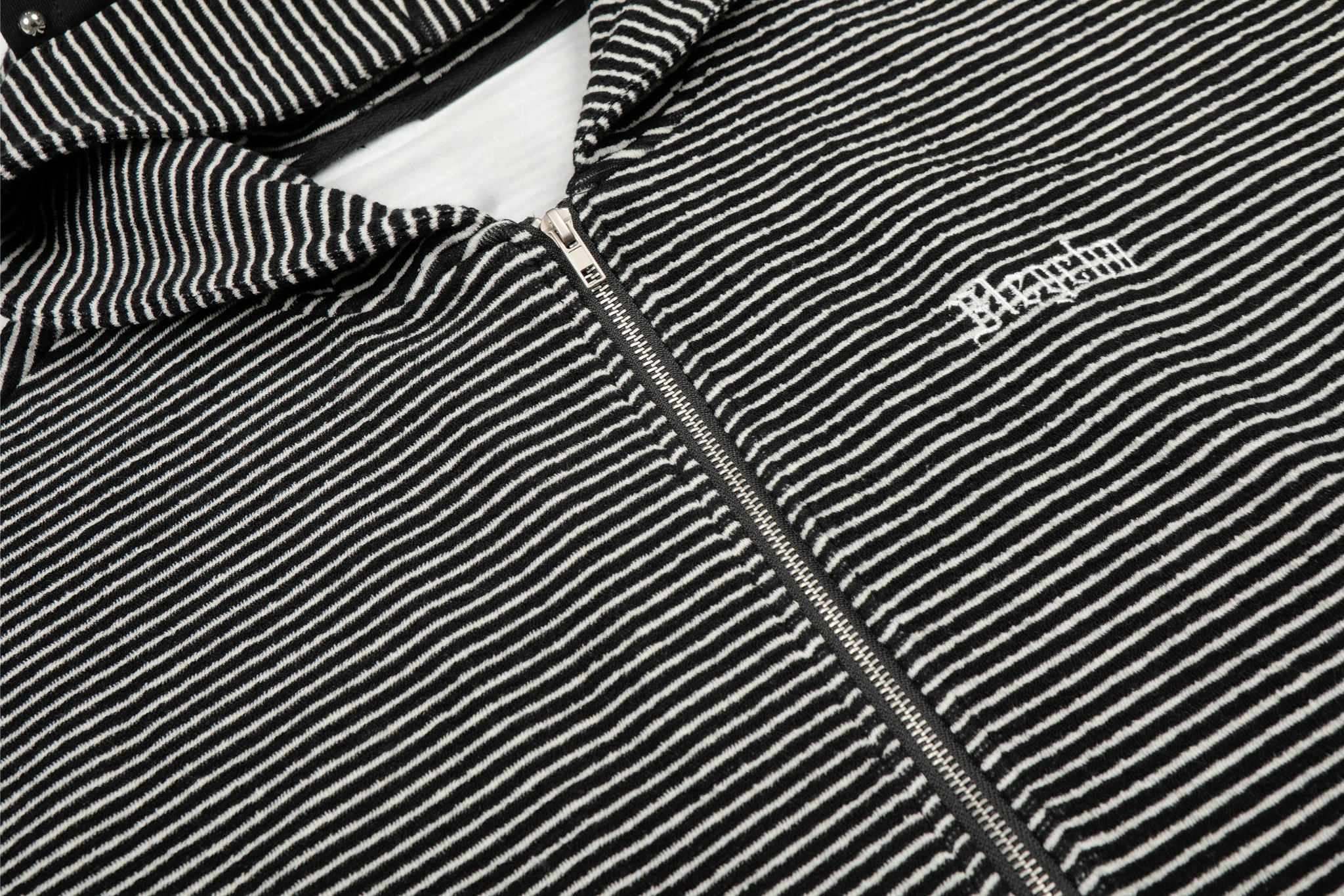 Omirad Striped Zip Hoodie