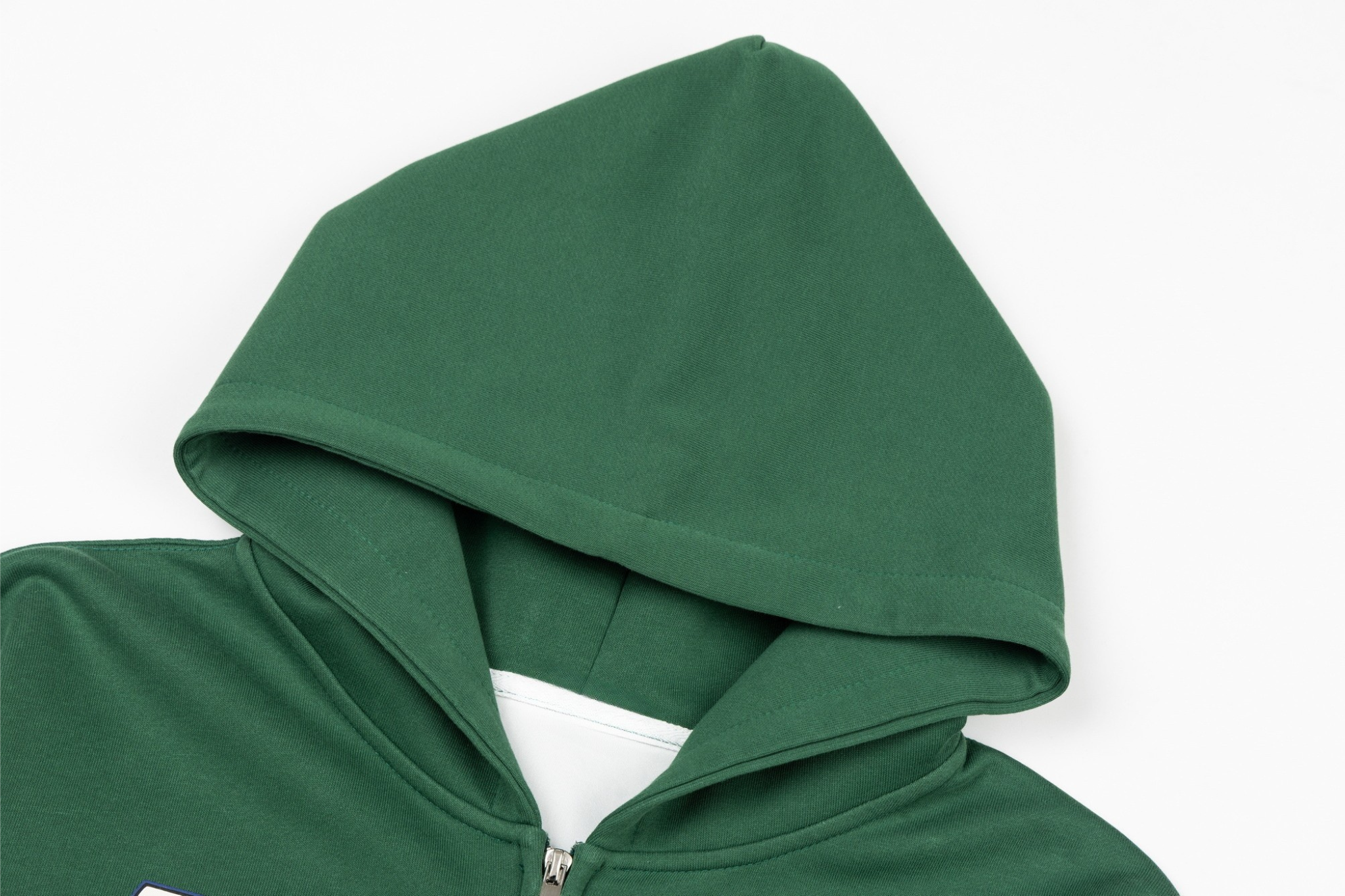 Omirad Crest Patch Zip-Up Hoodie