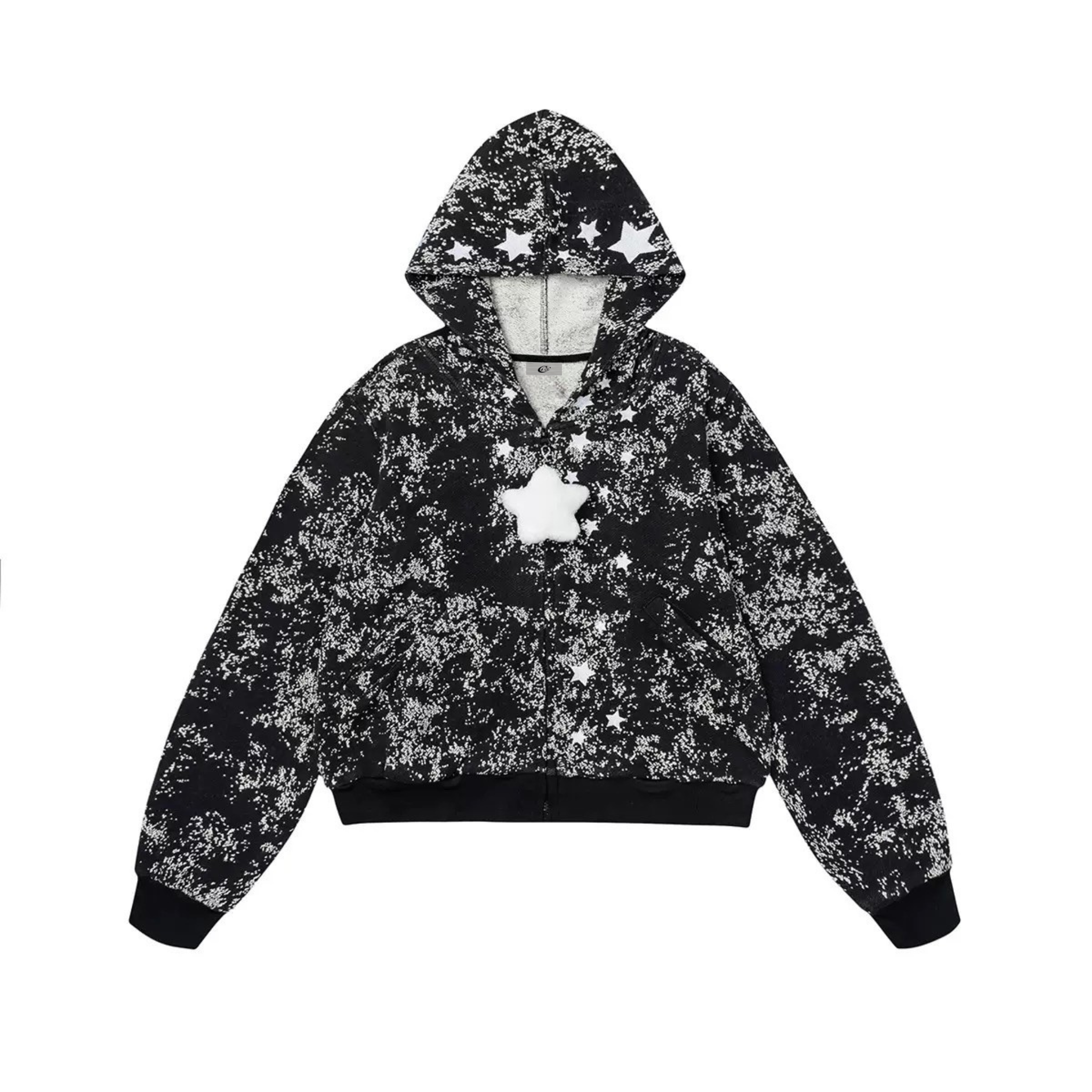 Omirad Starburst Fleece-Lined Zip Hoodie