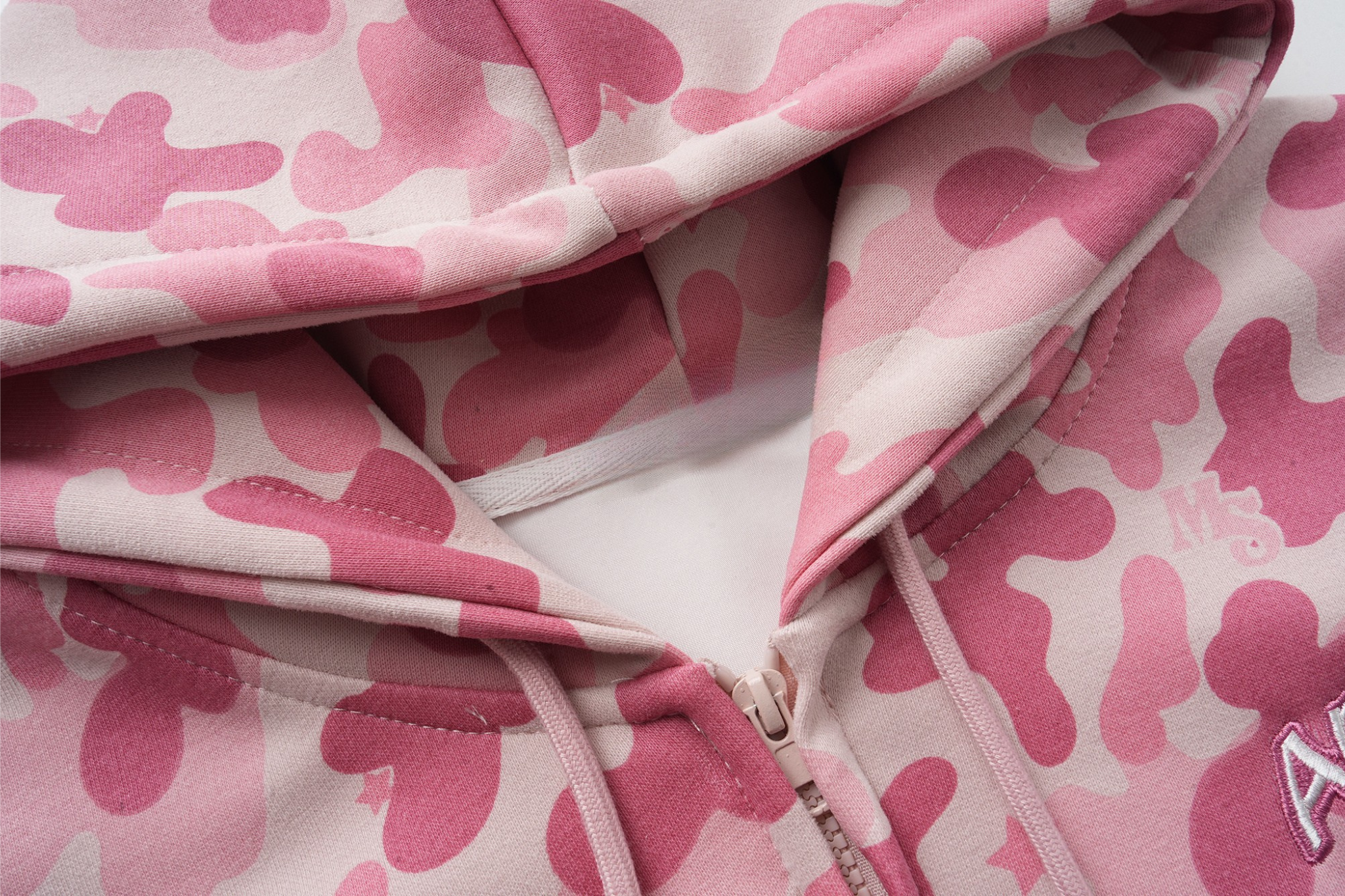 Omirad Camo Graphic Zip-Up Hoodie