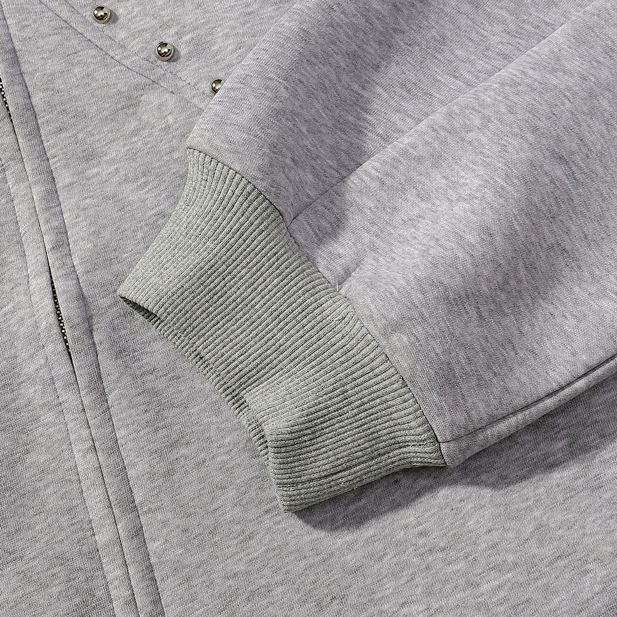 Omirad Studded Arc Zip Hoodie*