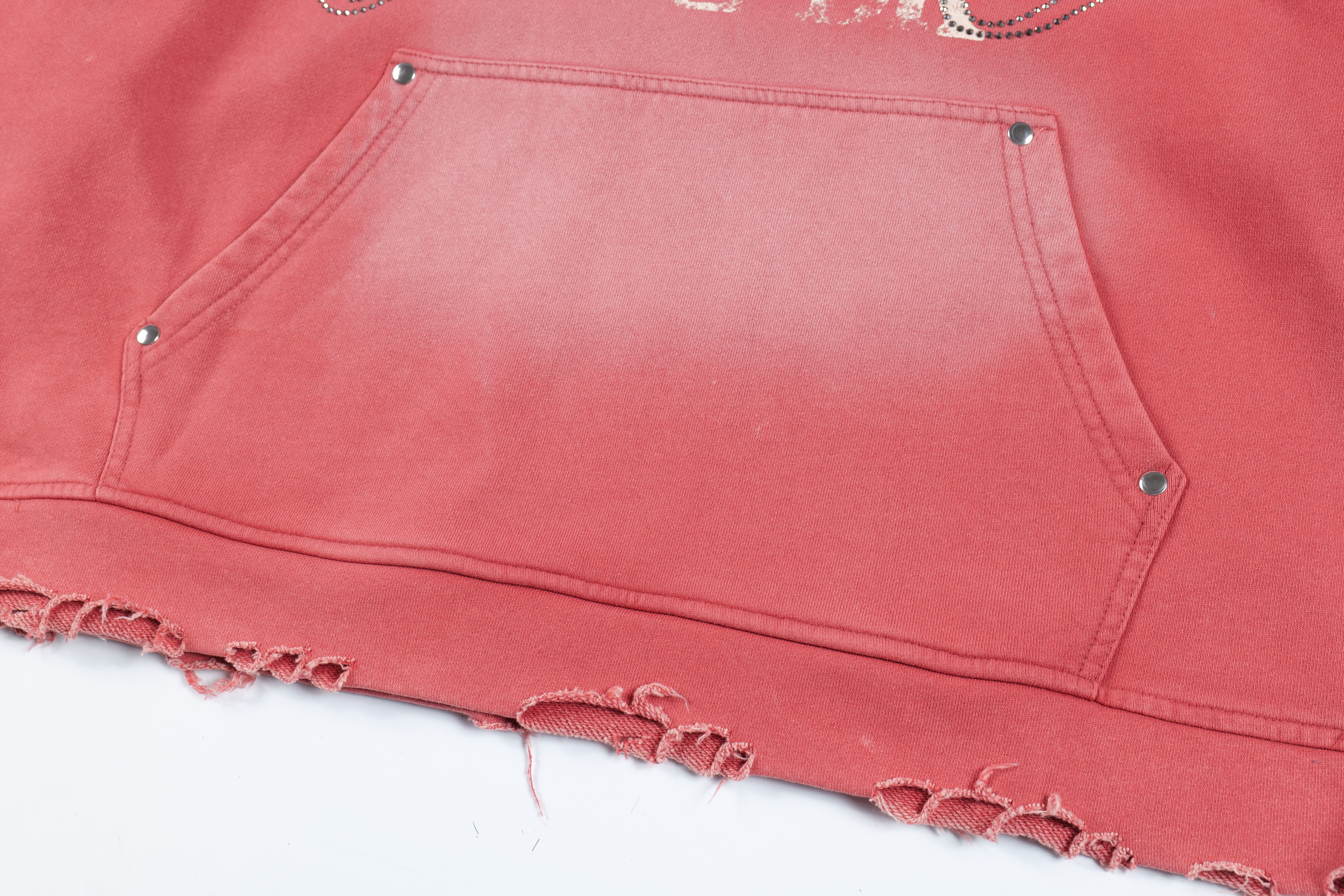 Omirad Vintage Distressed Graphic Hoodie