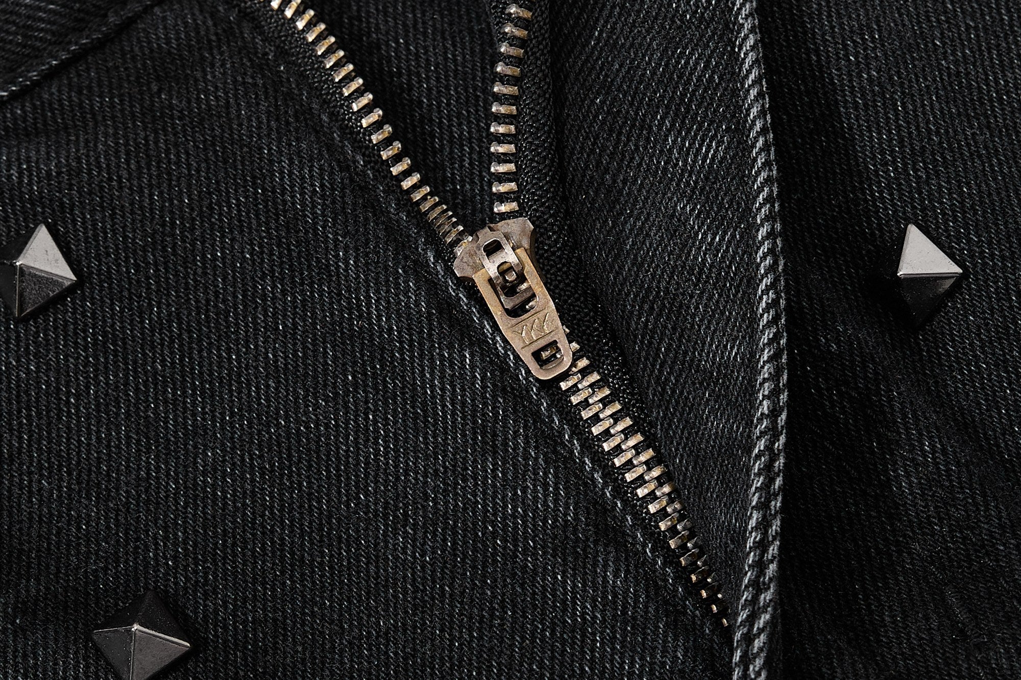 Omirad Studded Wide-Leg Denim Jeans