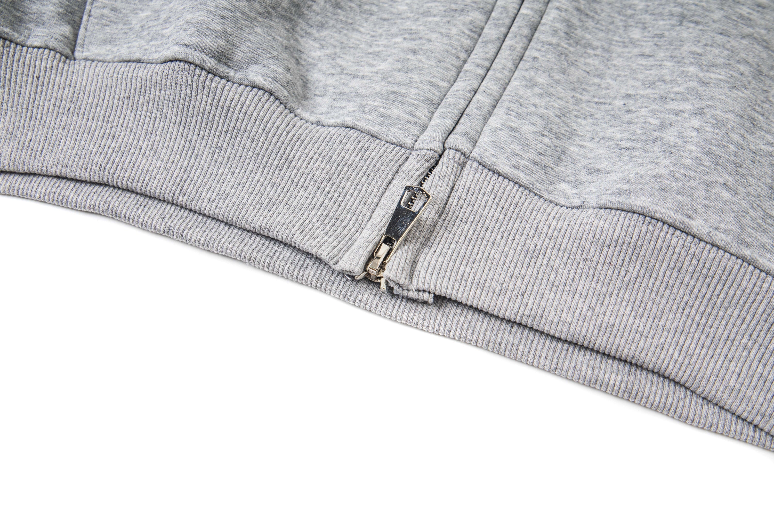Omirad Rhinestone Cross Zip Hoodie