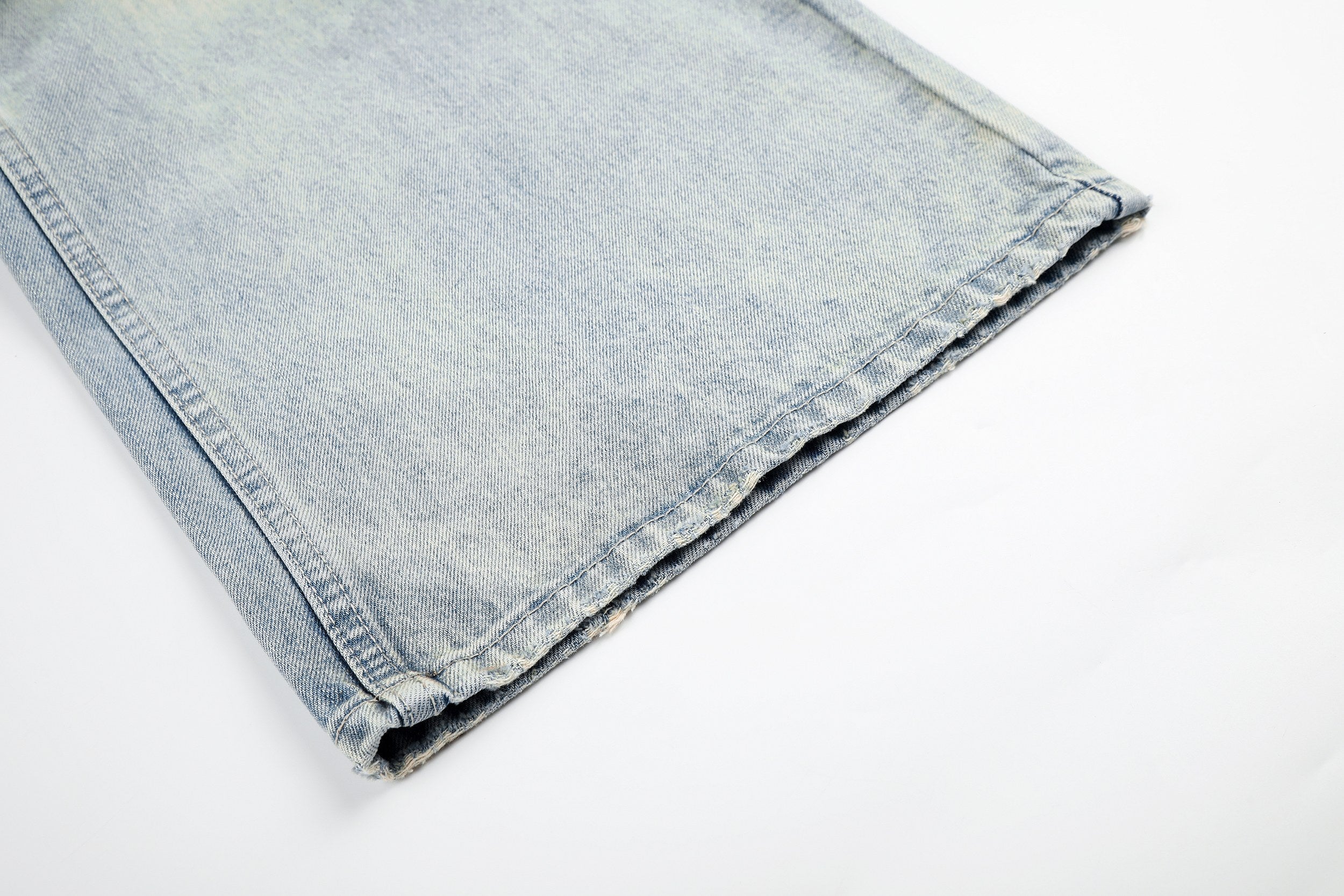 Omirad Vintage Washed Wide-Leg Jeans