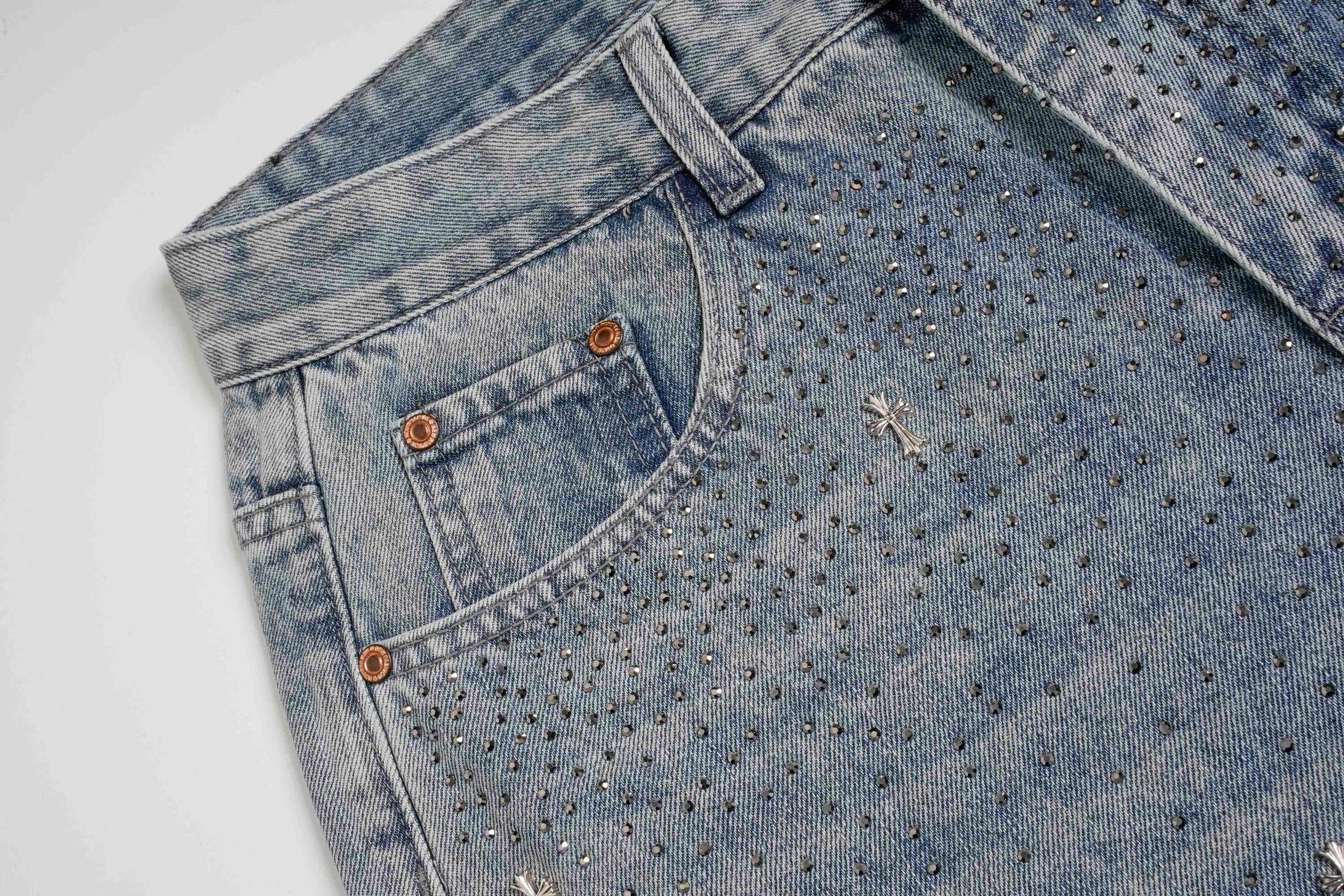 Omirad “Stardust Washed Wide-Leg Jeans”