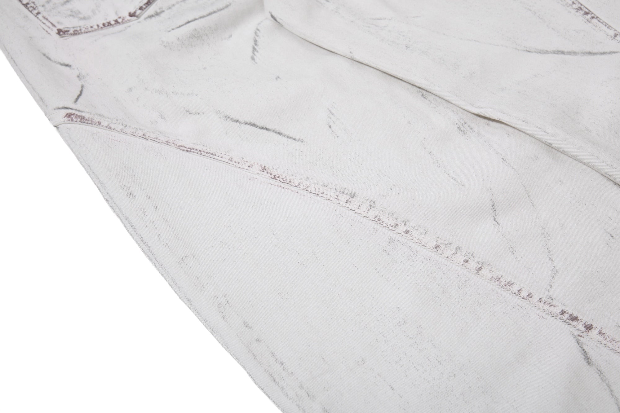 Omirad Washed Panel Denim Pants