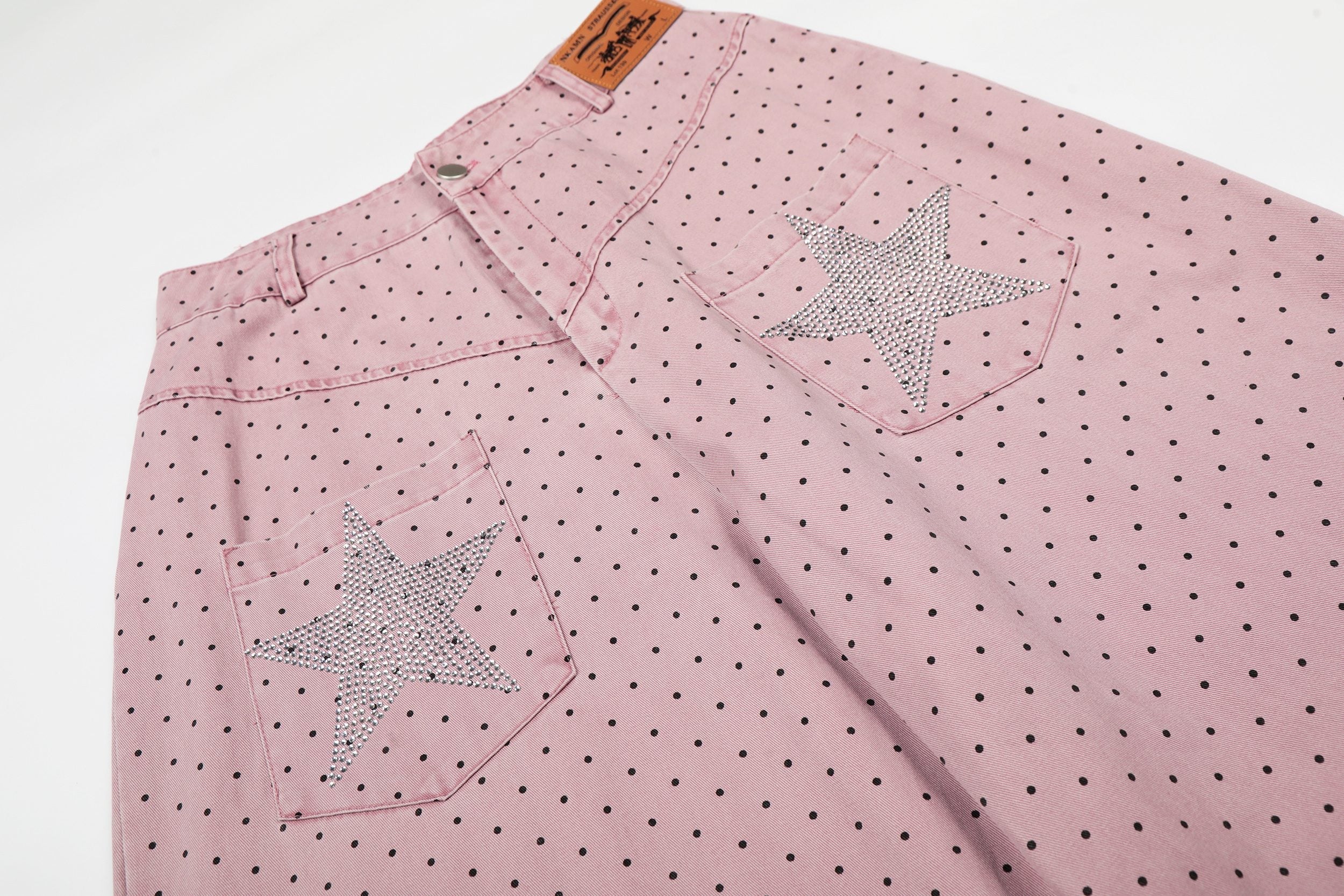 Omirad “Polka Star Wide-Leg Pants”