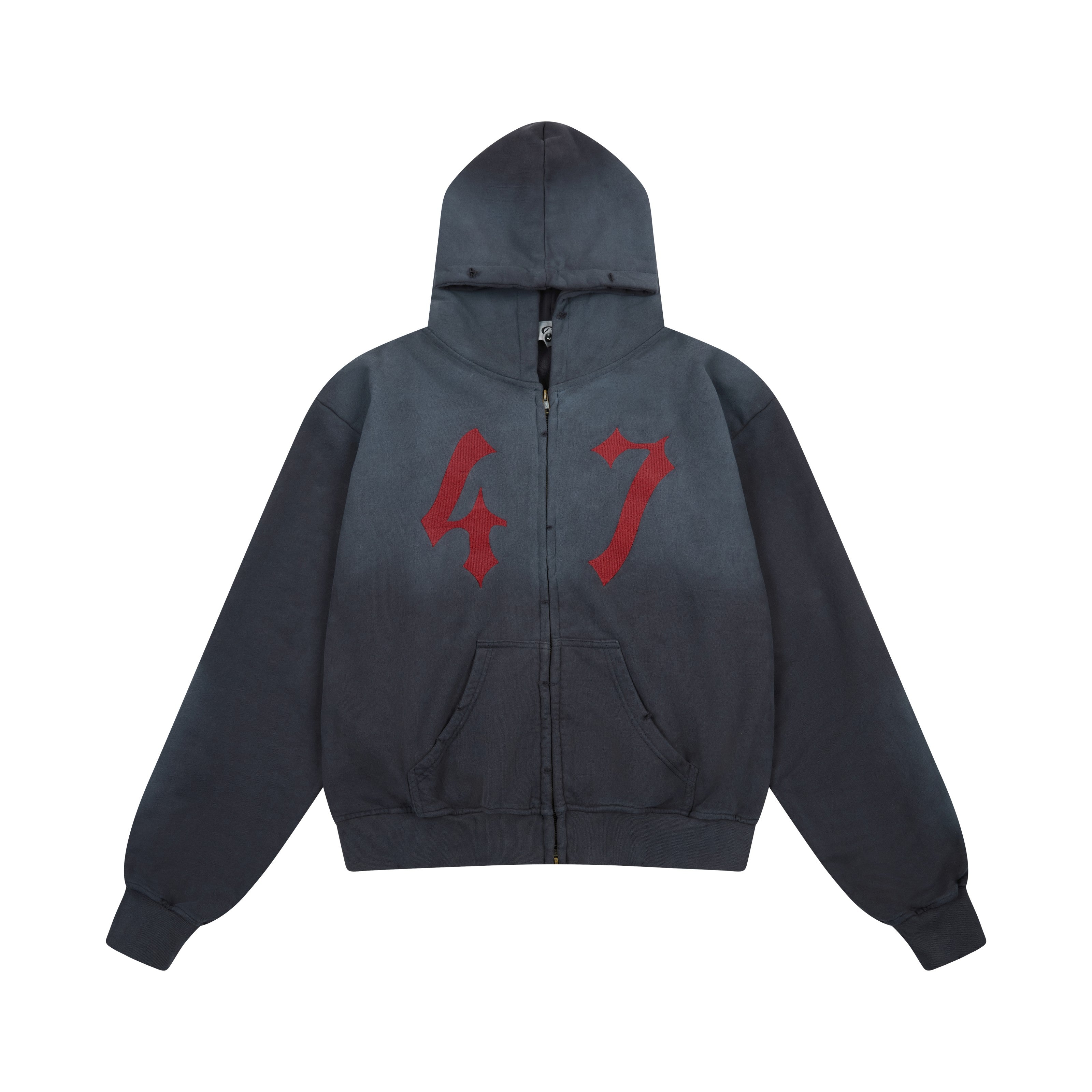 Omirad “47” Zip-Up Hoodie