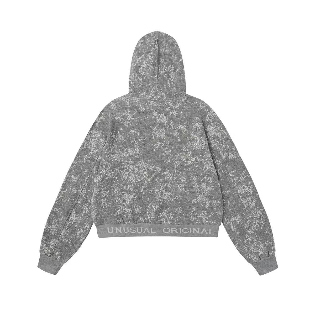 Omirad Starburst Fleece-Lined Zip Hoodie