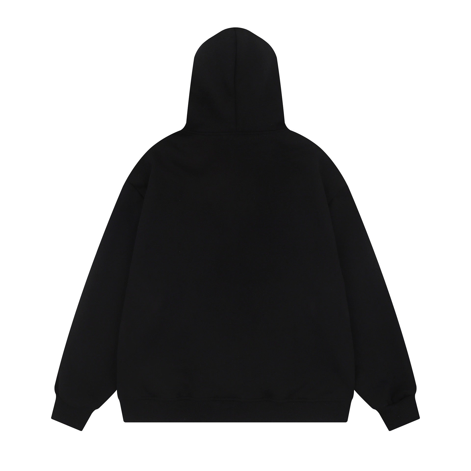 Omirad Fur-Trim Graphic Zip Hoodie