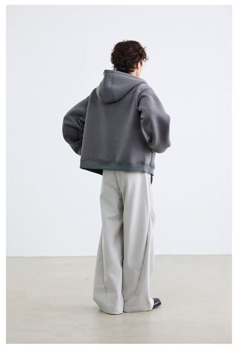 Omirad Dual-Layer Cozy Zip Hoodie