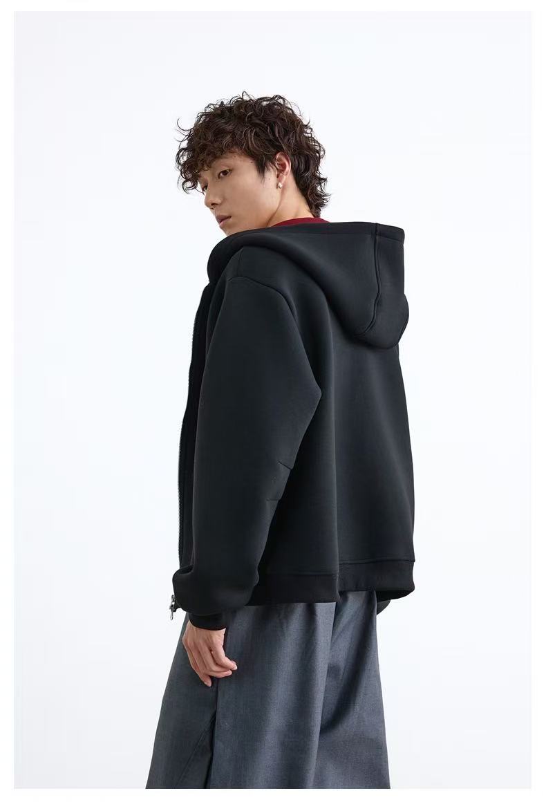 Omirad Dual-Layer Cozy Zip Hoodie