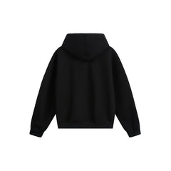 Omirad Printed Zip-Up Hoodie