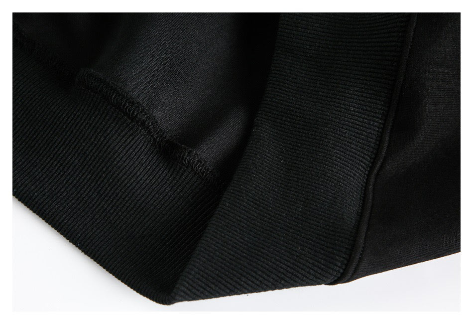 Omirad Printed Zip-Up Hoodie