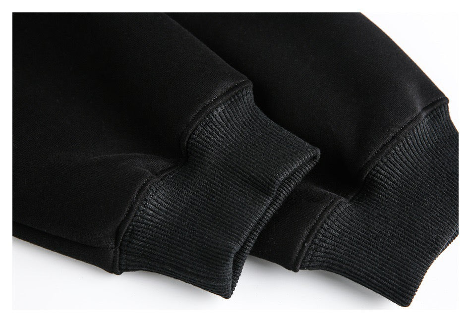 Omirad Printed Zip-Up Hoodie