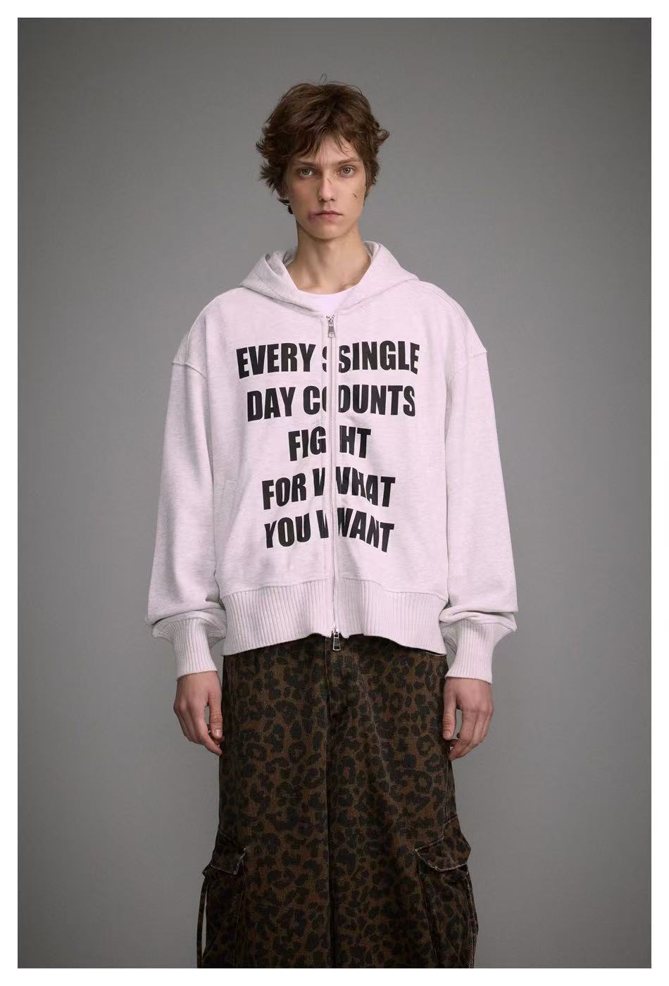 Omirad “Every Single Day” Zip-Up Hoodie