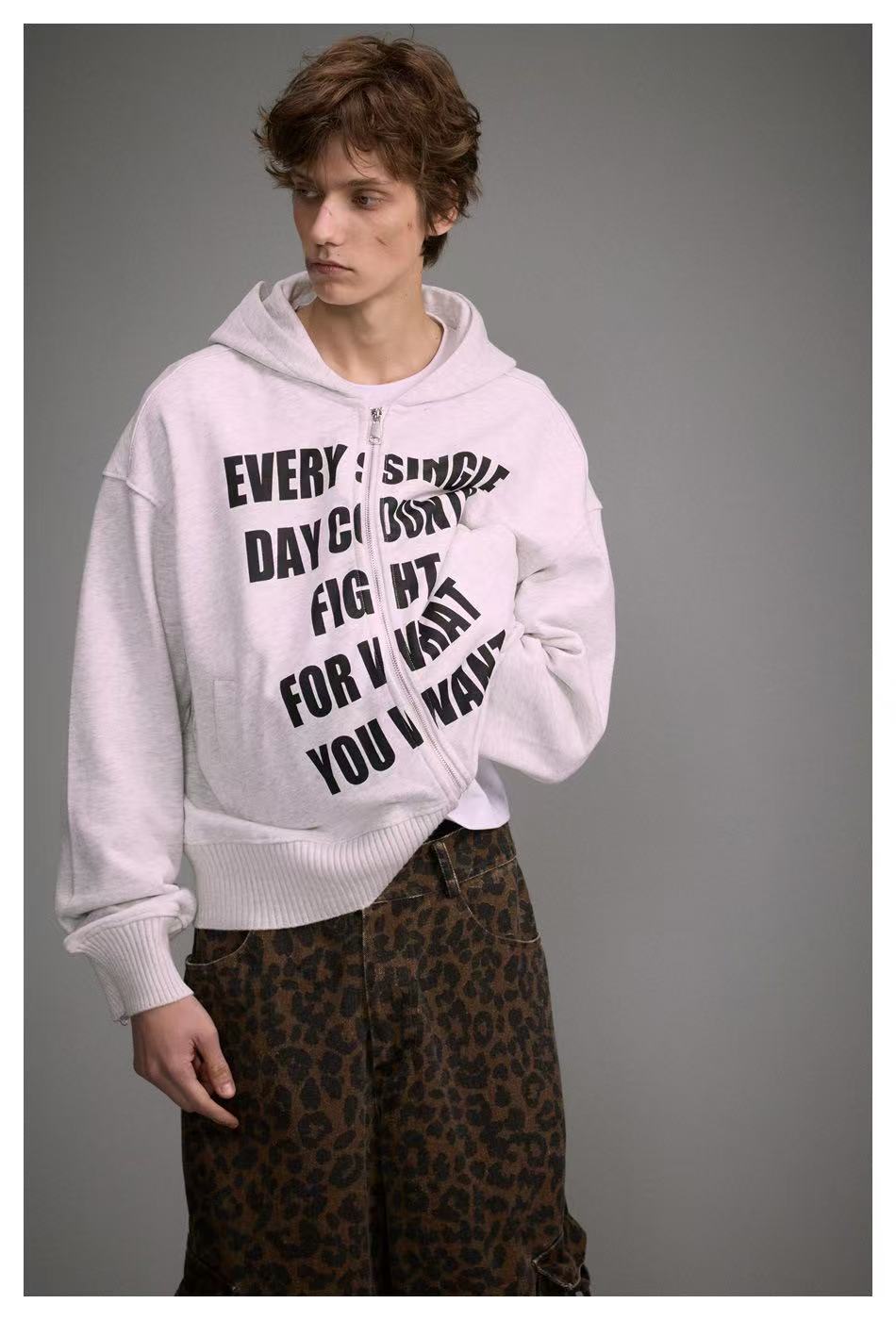 Omirad “Every Single Day” Zip-Up Hoodie