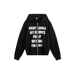 Omirad “Every Single Day” Zip-Up Hoodie