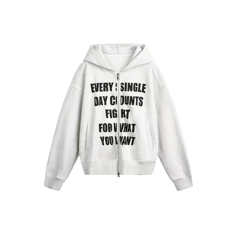 Omirad “Every Single Day” Zip-Up Hoodie