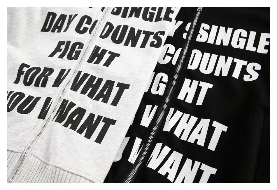 Omirad “Every Single Day” Zip-Up Hoodie