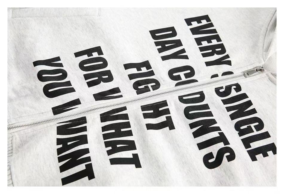 Omirad “Every Single Day” Zip-Up Hoodie