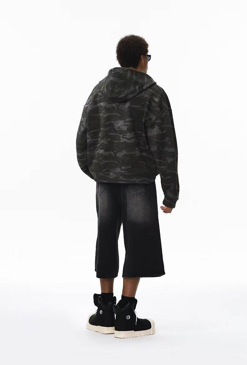 Omirad Reversible Camo Zip-Up Hoodie