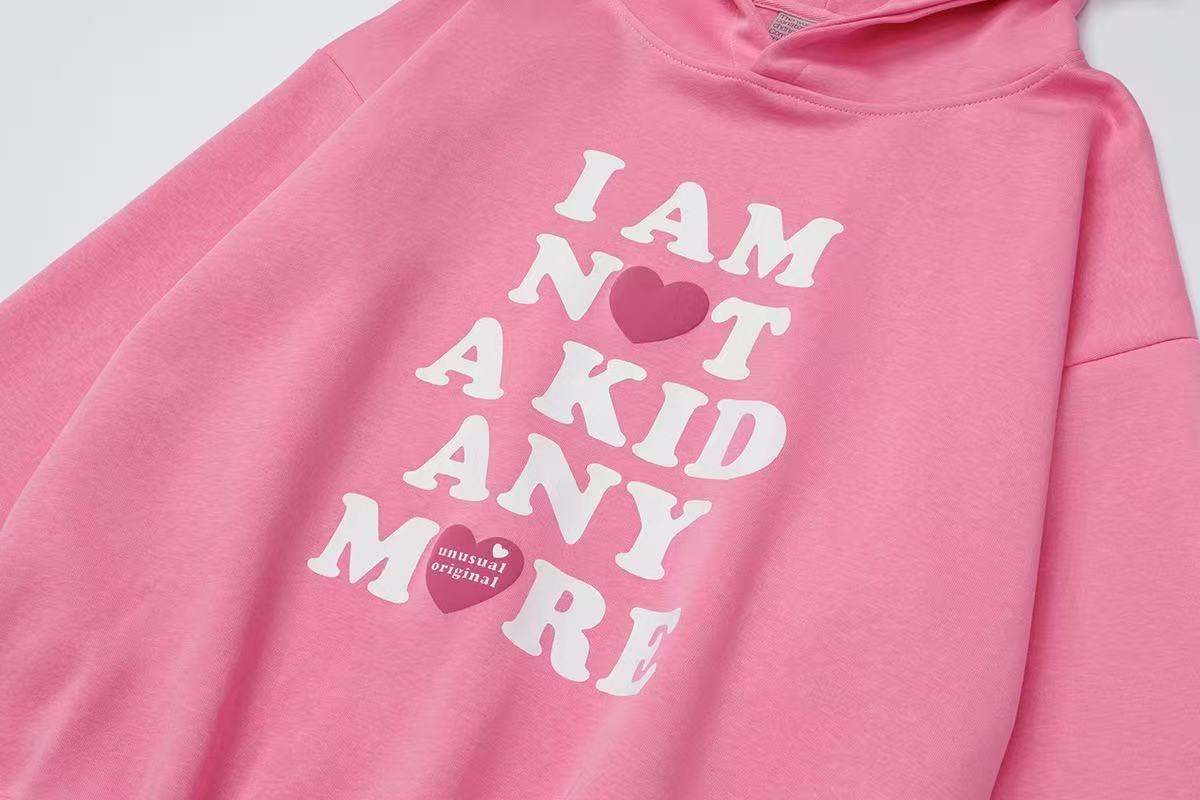 Omirad Statement Graphic Pullover Hoodie
