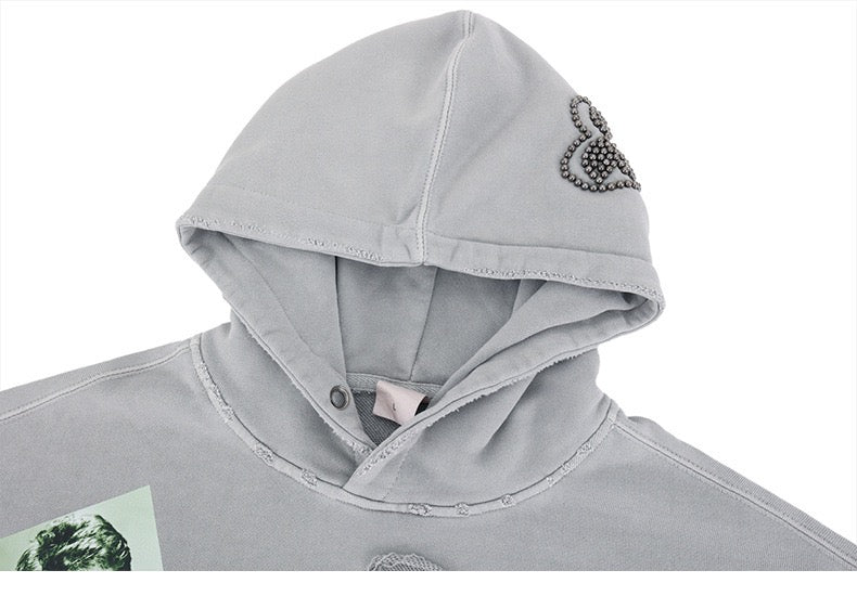 Omirad Photo Patch Vintage Hoodie