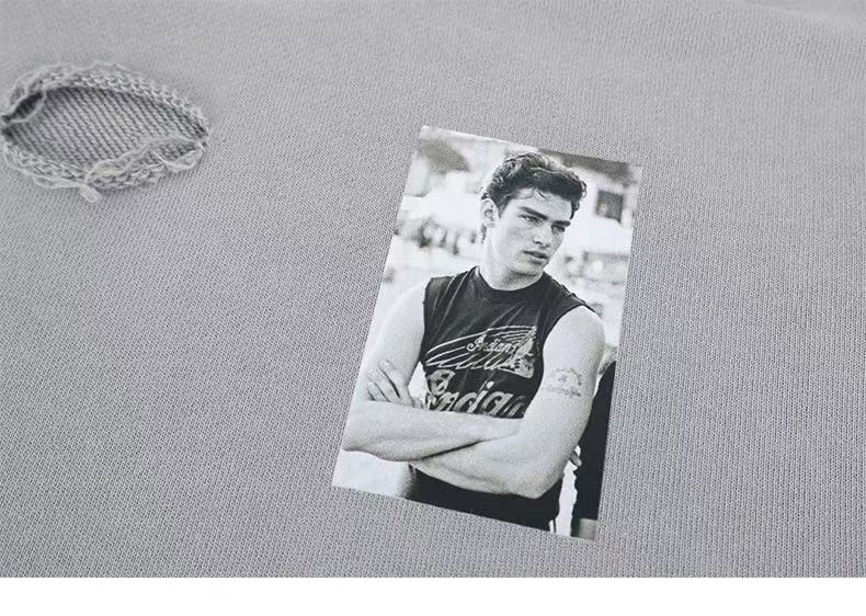 Omirad Photo Patch Vintage Hoodie
