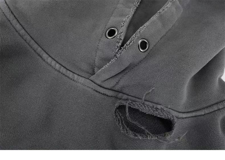 Omirad Vintage Graphic Washed Hoodie
