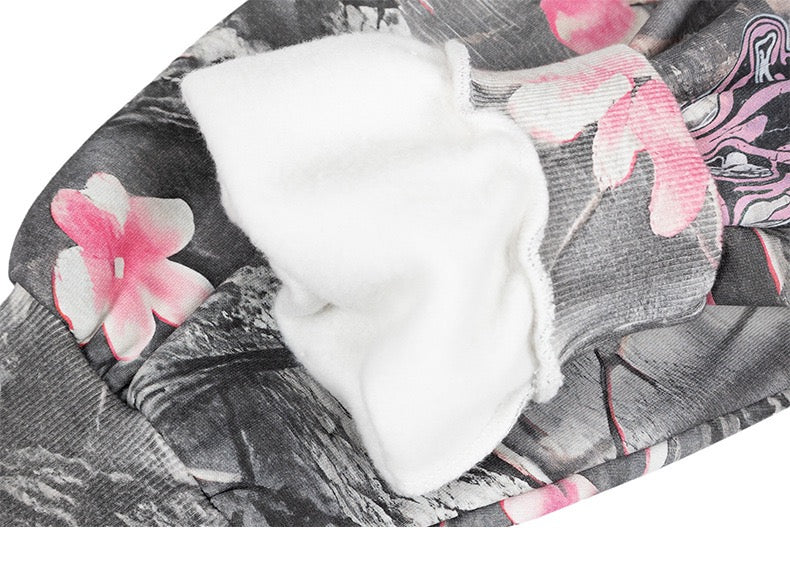Omirad Sakura Camo Graphic Hoodie