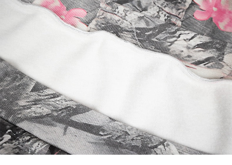Omirad Sakura Camo Graphic Hoodie