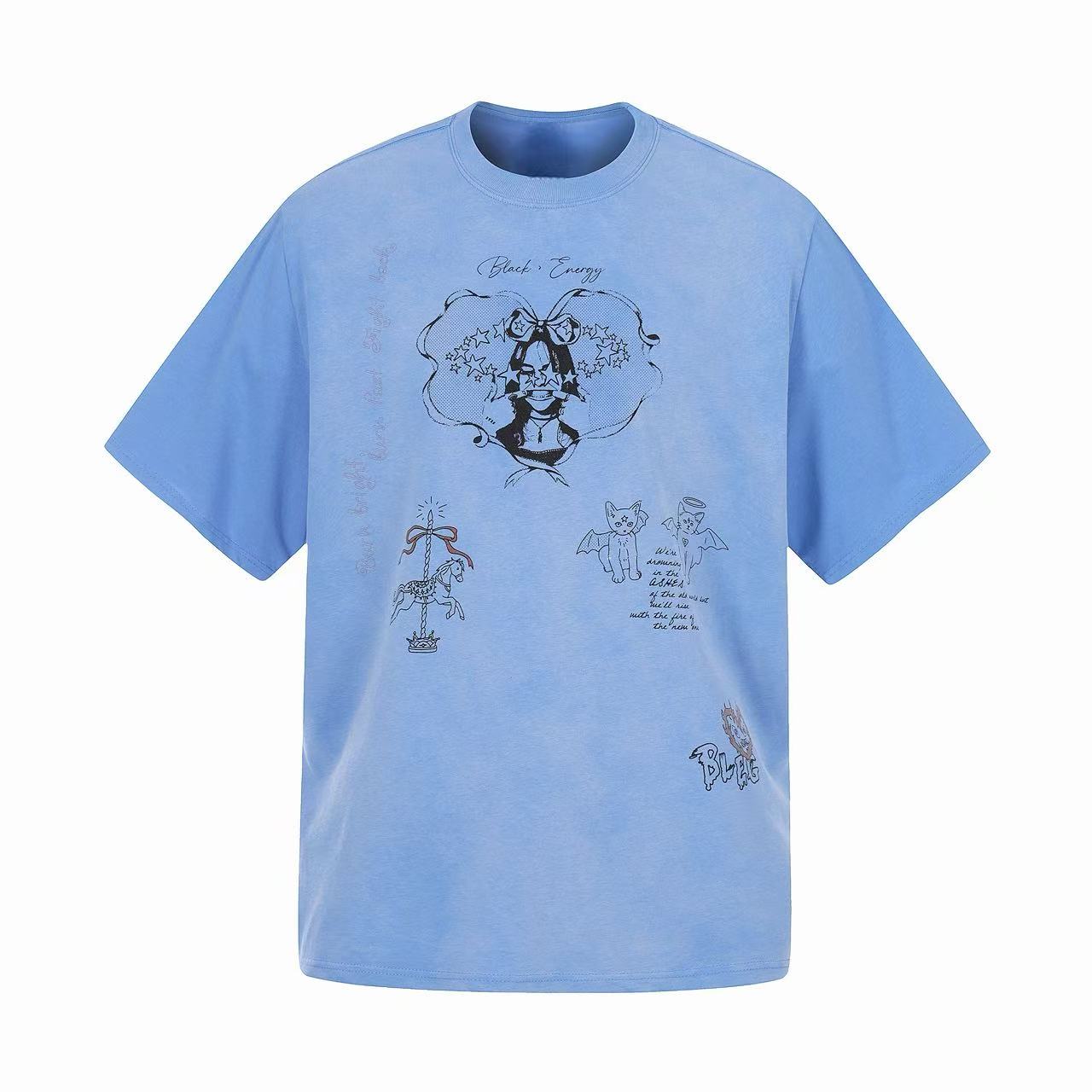 Omirad “Cute Sketch Graphic Tee”