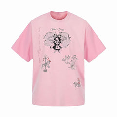 Omirad “Cute Sketch Graphic Tee”