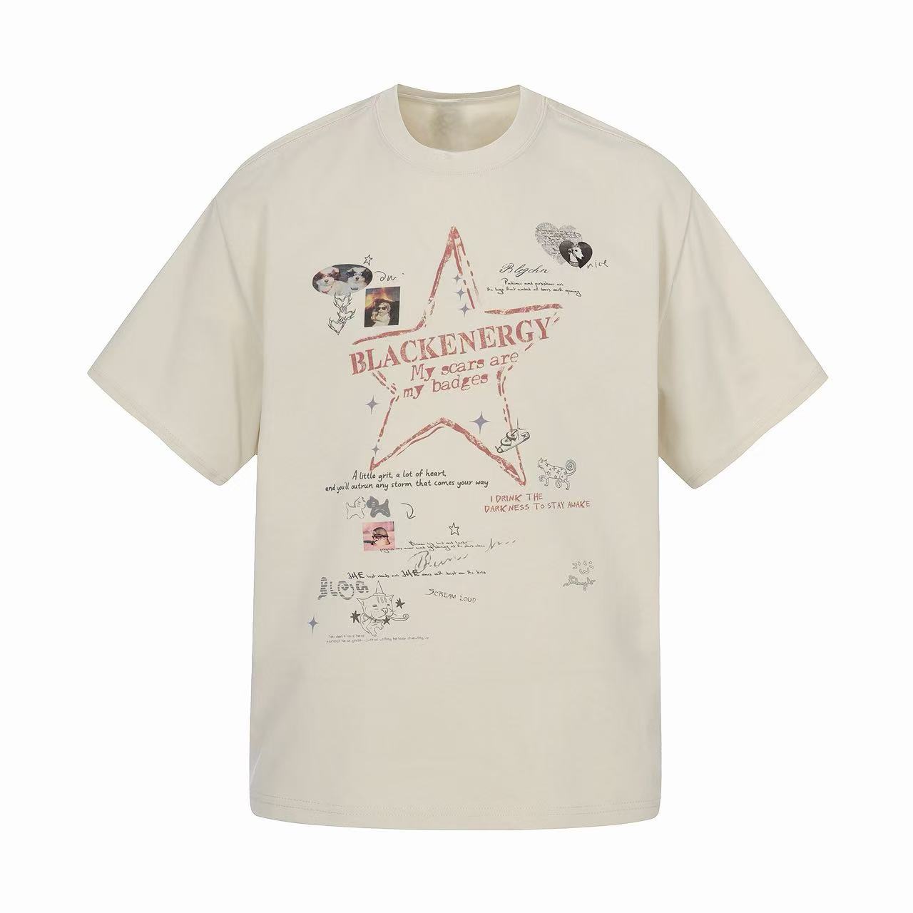 Omirad “Star Script Graphic Tee”