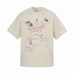 Omirad “Star Script Graphic Tee”