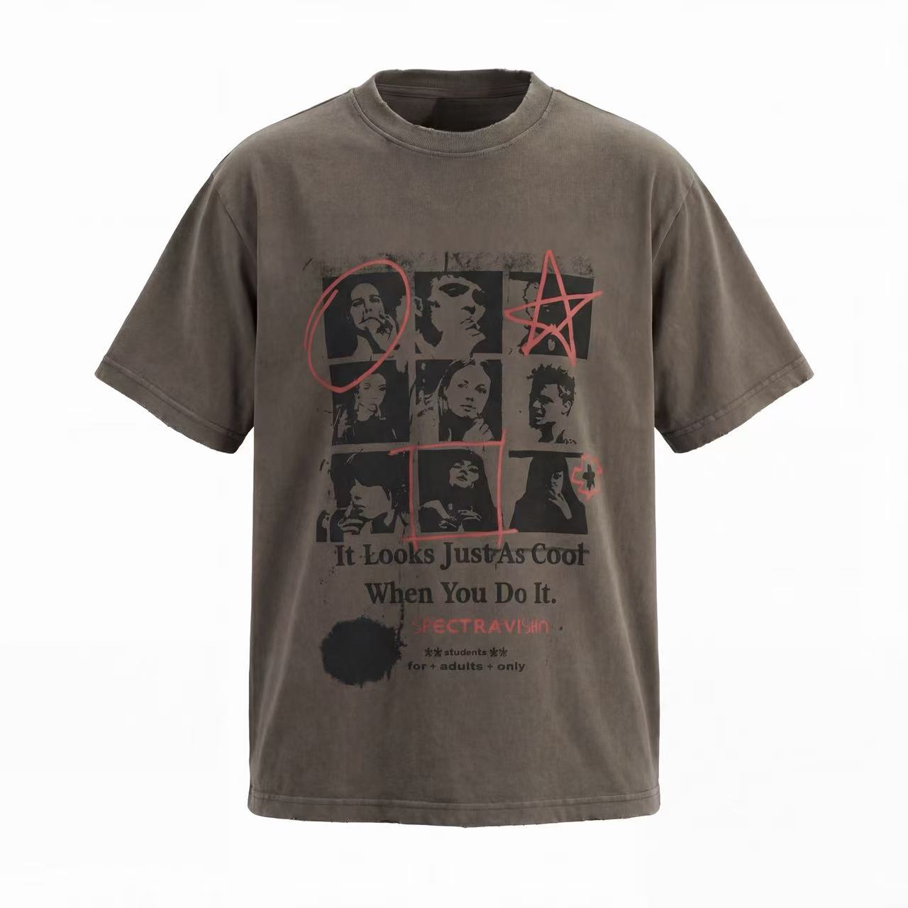 Omirad “Vintage Collage Graphic Tee”
