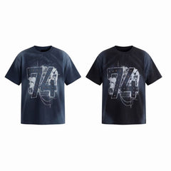 Omirad “74 Star Distressed Graphic Tee”