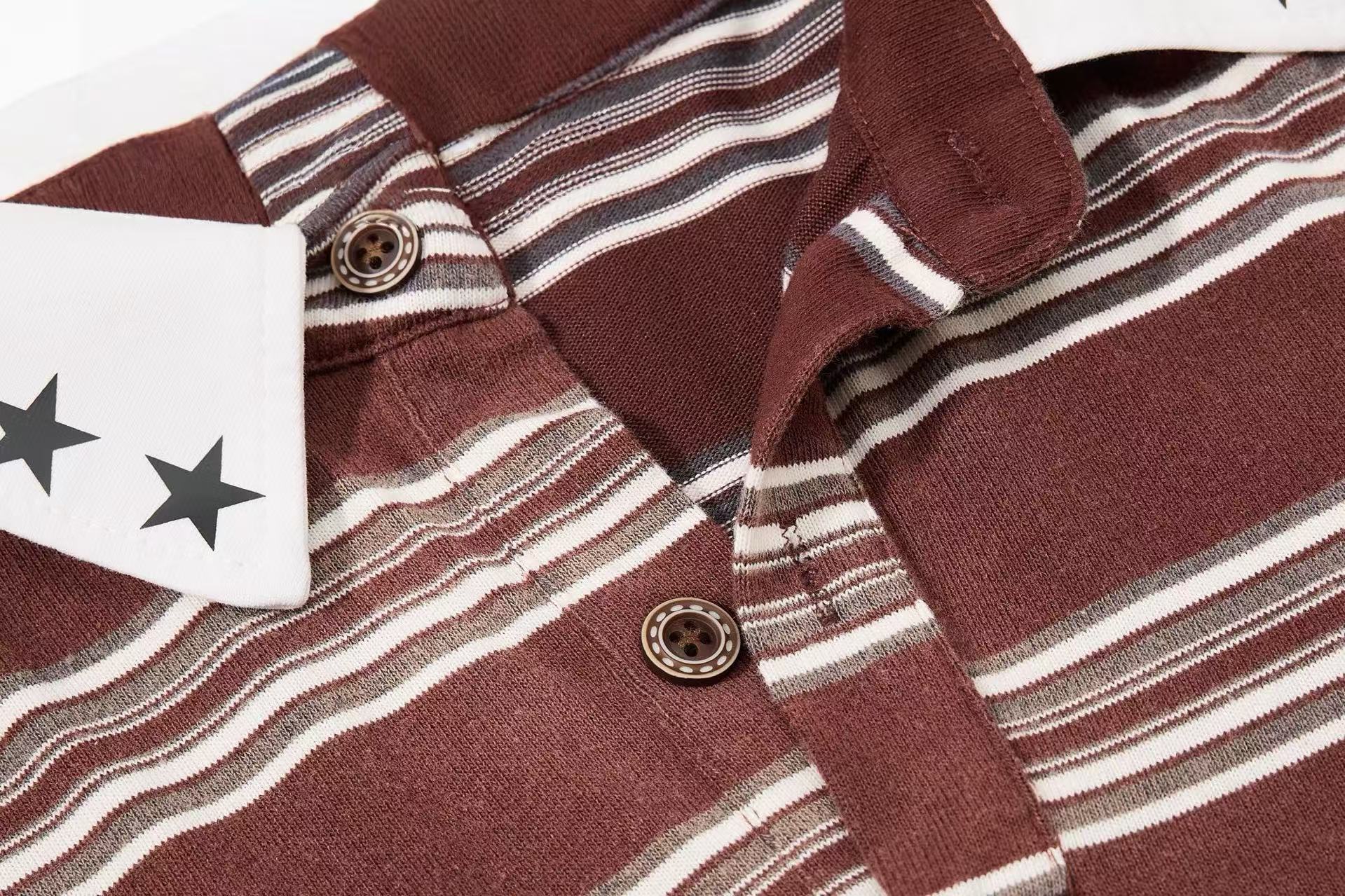 Omirad “Vintage Stripe Rugby Polo”