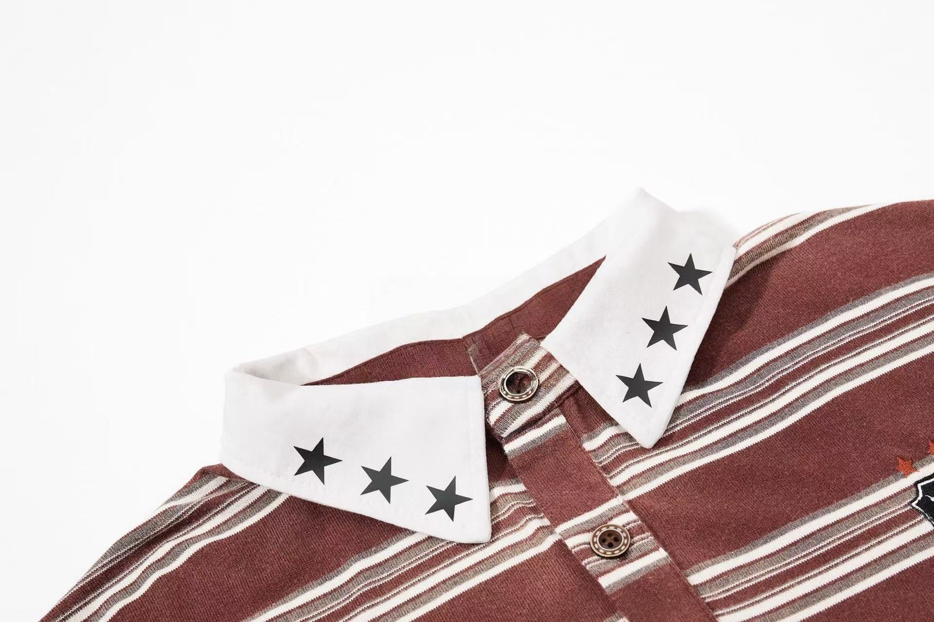 Omirad “Vintage Stripe Rugby Polo”