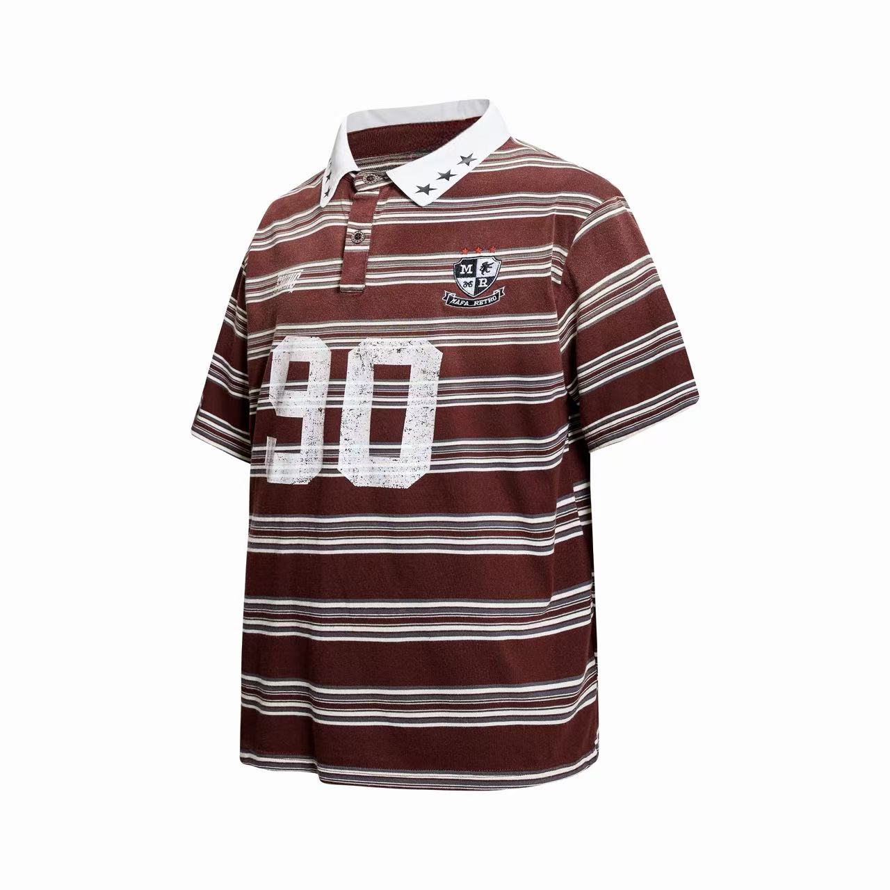 Omirad “Vintage Stripe Rugby Polo”
