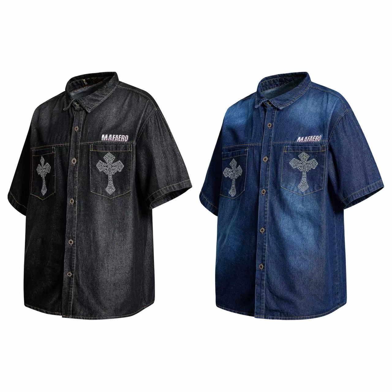 Omirad “Cross Denim Shirt”