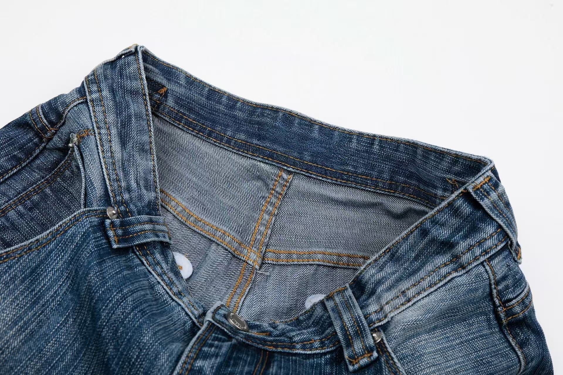 Omirad “Vintage Grain Denim Jeans”