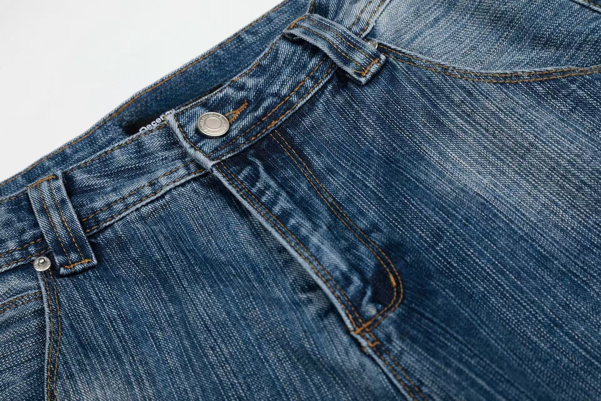 Omirad “Vintage Grain Denim Jeans”