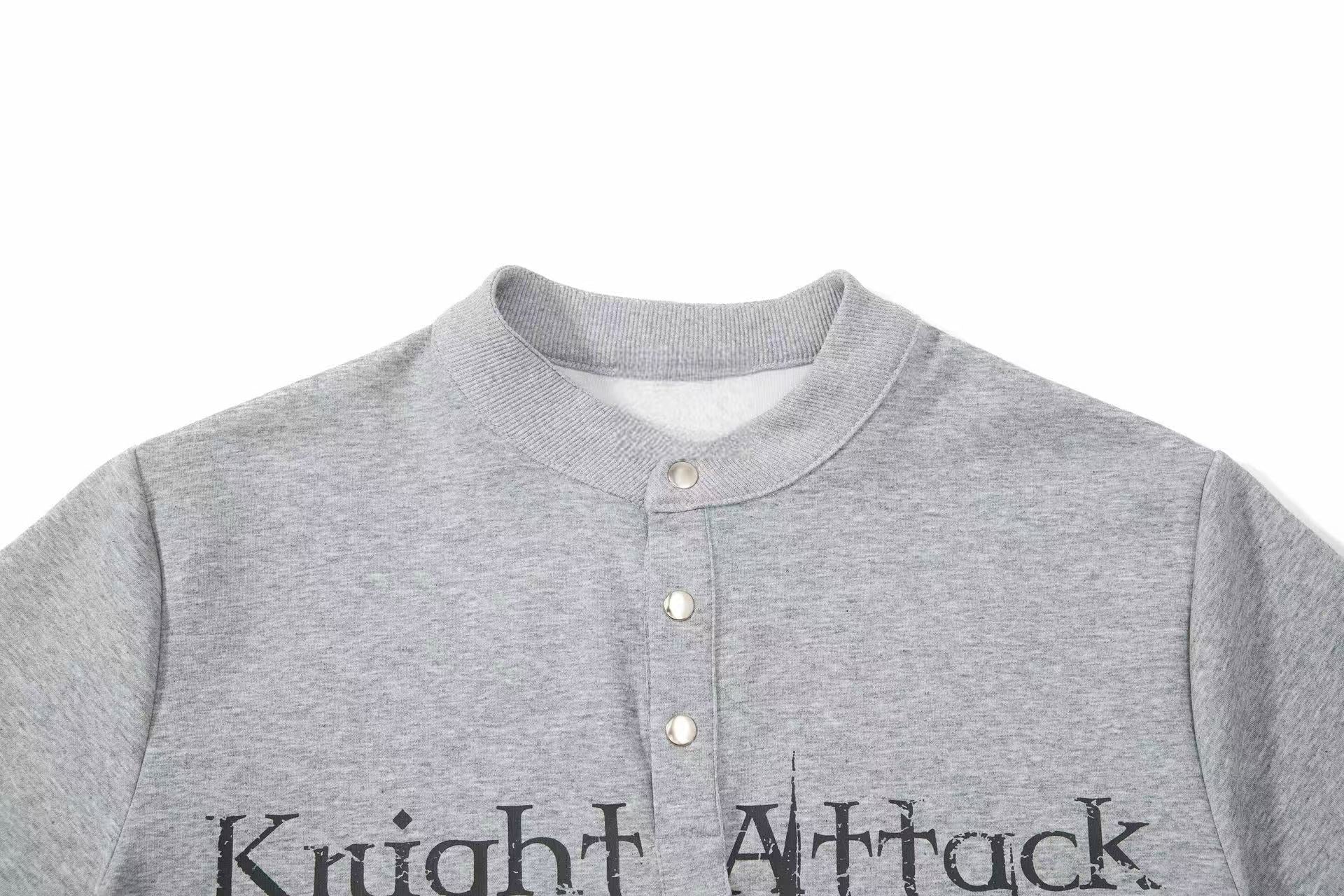 Omirad “Knight Attack Graphic Polo Tee”